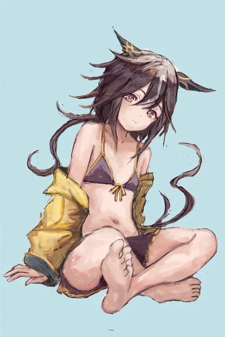 #くそ寒いので水着を貼る