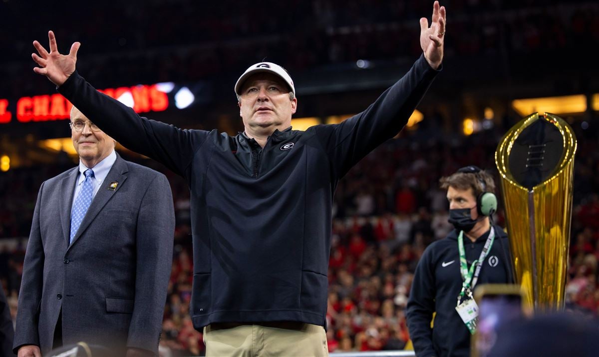 RustyMansell_'s tweet image. Welcome to the '50 Club' Kirby Smart