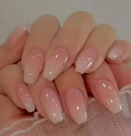 limea_shop's tweet photo. Soft pink gradient + ballerina shape ✨
Reusable press-on nails that look like a salon set 💅
Would you wear this for everyday or special occasions?

https://t.co/h9OimMlvvs

#PressOnNails #BallerinaNails #PinkGradient #FakeNails #ReusableNails #NailStyle #NailAesthetic #GlossyNails