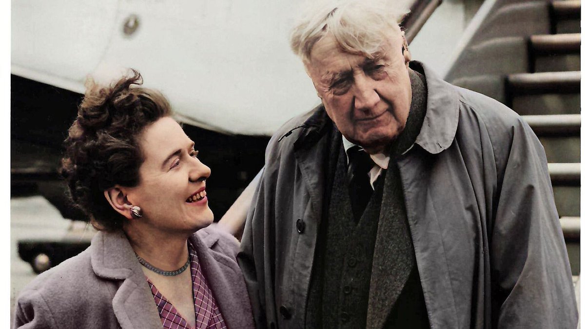 Image for the Tweet beginning: Ralph and Ursula Vaughan Williams