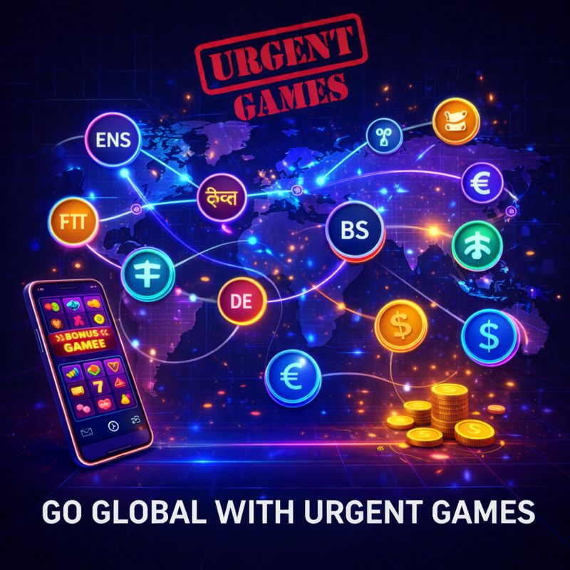 🌍 Global casinos don’t scale without localization.

✔️ Multi-currency (fiat + crypto)
✔️ Multi-language UX
✔️ Region-based content
✔️ Mobile-first performance
Urgent Games supports 250+ currencies &amp; 40+ languages enabling casinos to feel local worldwide.
Localization = growth.