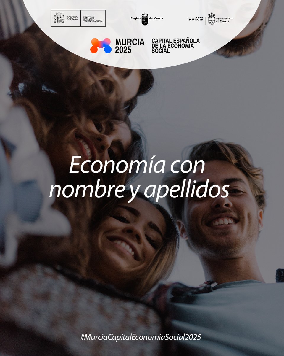 murciaCEES's tweet photo. 👥Detrás de cada proyecto hay personas reales. 

💼 La #EconomíaSocial es un modelo económico que no habla de cifras abstractas, sino de empleo digno, inclusión, compromiso y futuro compartido.

💛 Porque cuando la economía tiene nombre y apellidos, el progreso es de todos. https://t.co/iYGyqgOfwr