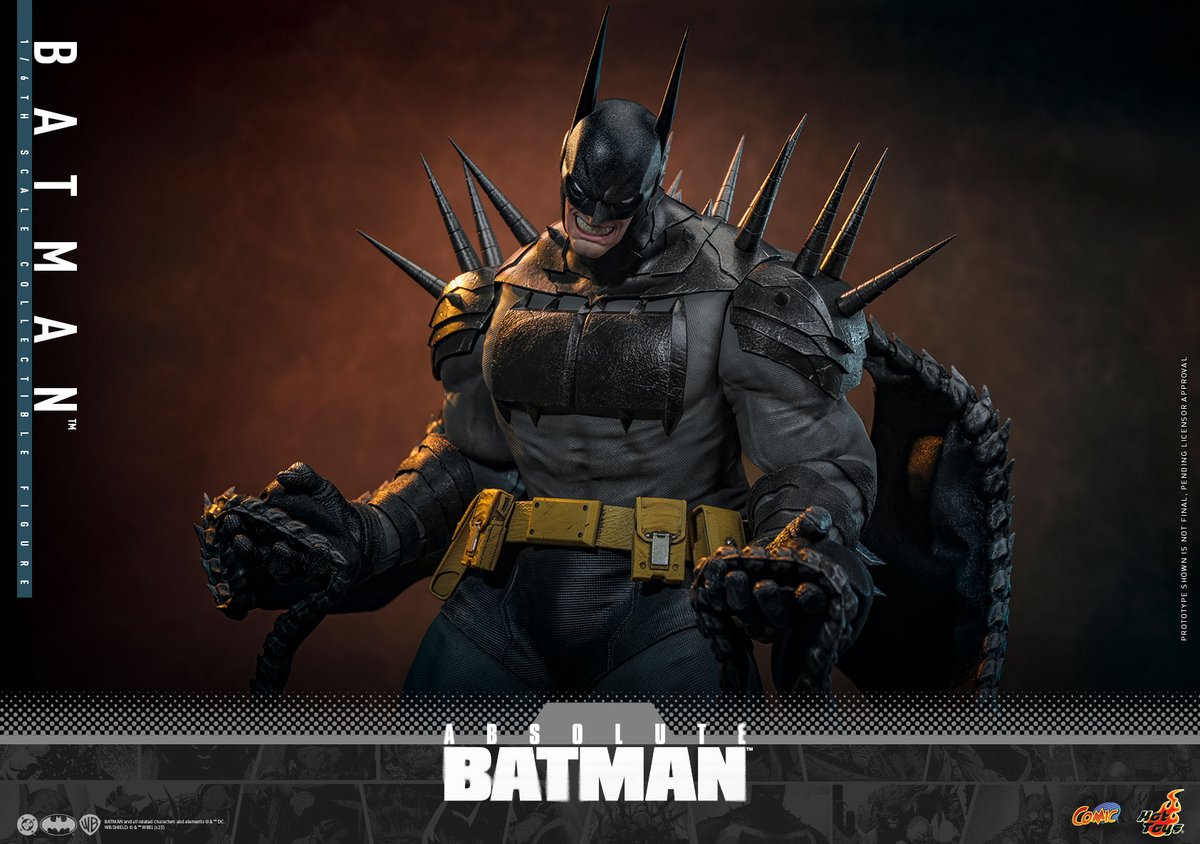 DC Comics – Hot Toys Absolute Batman Figure toyark.com/2025/12/23/dc-… #toyark #actionfigures