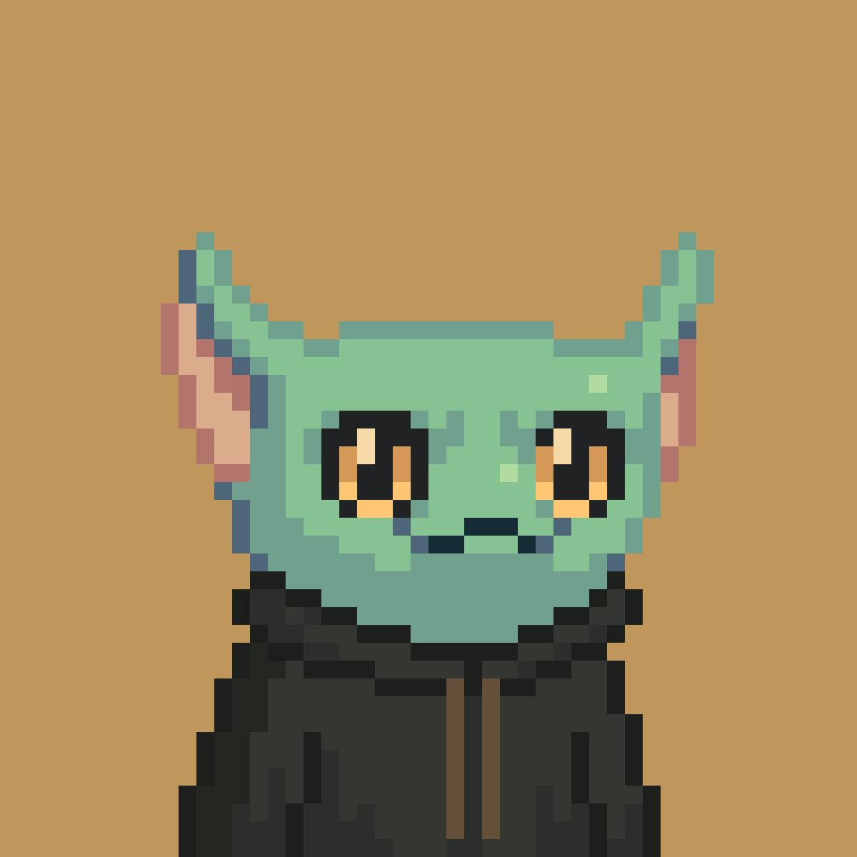 <a href="/DGMD22/">DGMD.6529</a> I'm a fan of projects like <a href="/CrittersCult/">ℭ𝔯𝔦𝔱𝔱𝔢𝔯𝔰 ℭ𝔲𝔩𝔱</a> and everything RGB has released via Suns Studio (sunsstudio.com).   He's just an amazing artist that experiments with technology and does creative things vs. pushing  a brand angle.  Overlooked, collectible, perfect, iwo.