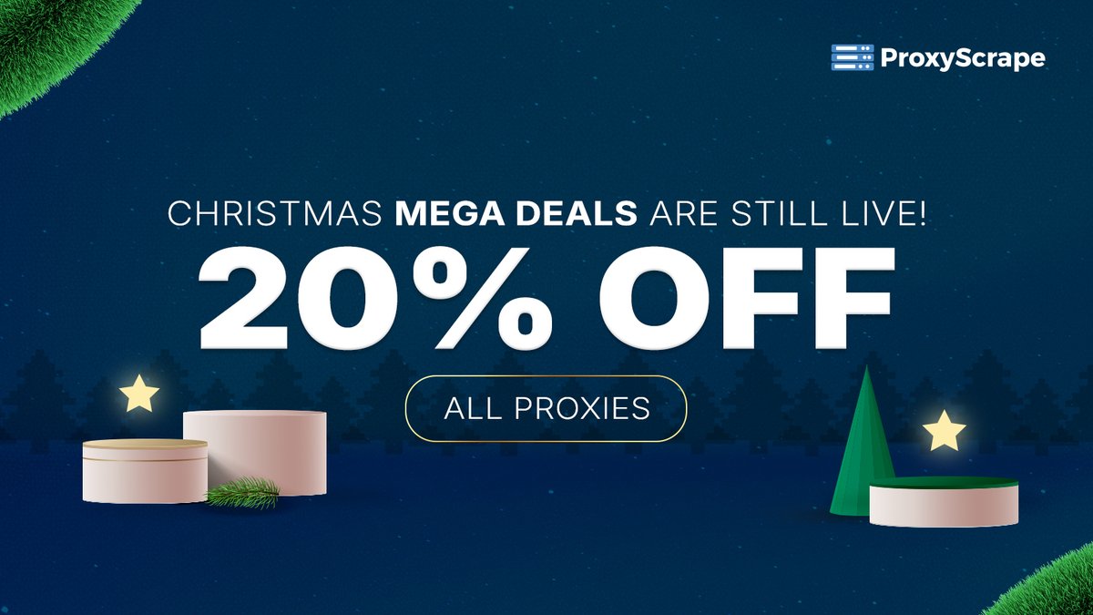 ProxyScrape tweet media