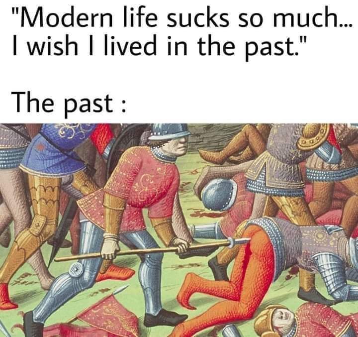 Good Old Days 😀

© Medieval Mirth &amp; Jollity 

#archaeohistories