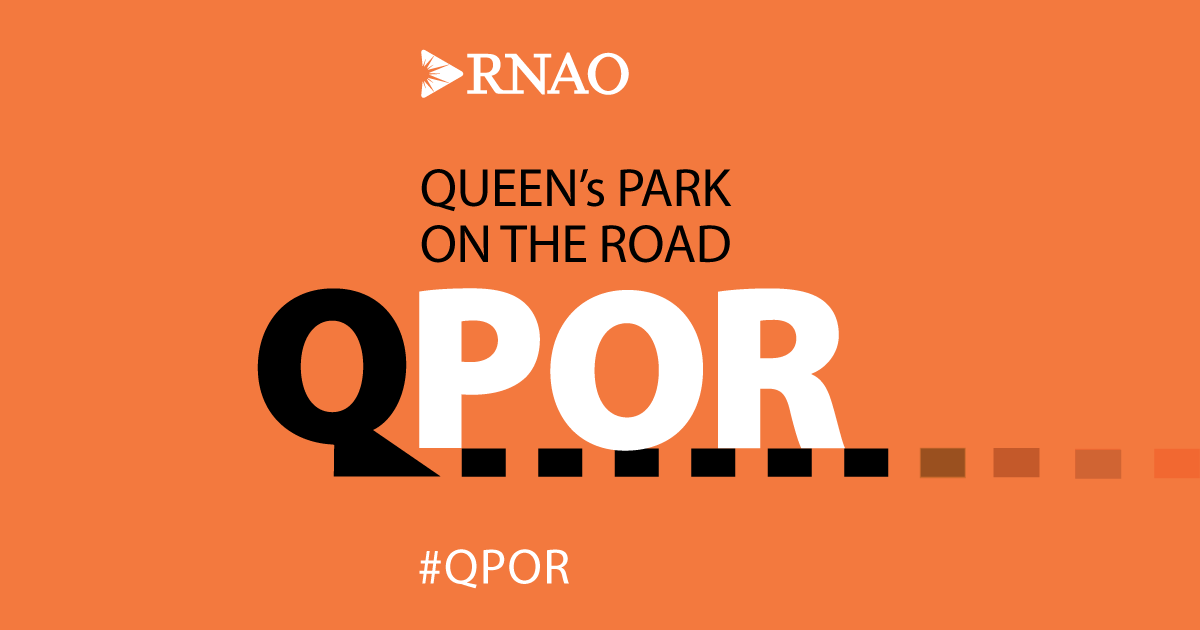 RNAO's tweet image. 📢Attention #RNs, #NPs &amp;amp; nursing students.

RNAO members are meeting their local MPPs to share pressing nursing &amp;amp; health issues. Focus areas include: 
➡️#PrimaryCareCrisis
➡️#HousingCrisis
➡️#ClimateCrisis

🫵🏽Learn how you can participate in a #QPOR event: RNAO.ca/events/queens-…