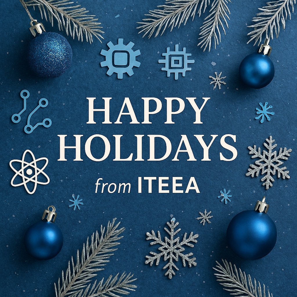 iteea's tweet photo. Season’s Greetings from ITEEA! 🌟 Thank you for advancing technology & engineering education with us. Wishing you joy, peace, and inspiration as we head into an amazing 2026! #STEM #ITEEA https://t.co/doU5D3atnt