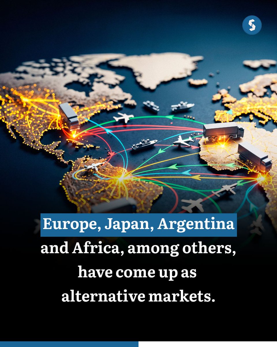 Secretariat_in's tweet photo. Despite global headwinds, India’s textile exporters are holding their grounds.  
Rising tariffs and uncertainty have pushed exporters to diversify beyond the US, with Europe, Japan, Argentina, and Africa emerging as key alternative markets. Multiple trade agreements are helping the sector gain momentum, but quality compliance remains a critical challenge India must address to stay globally competitive.

#IndiaTextiles #ExportGrowth #TradeDiversification #GlobalTrade #MadeInIndia #TextileExports #SupplyChainShift #TradeAgreements #ExportStrategy #EconomicResilience