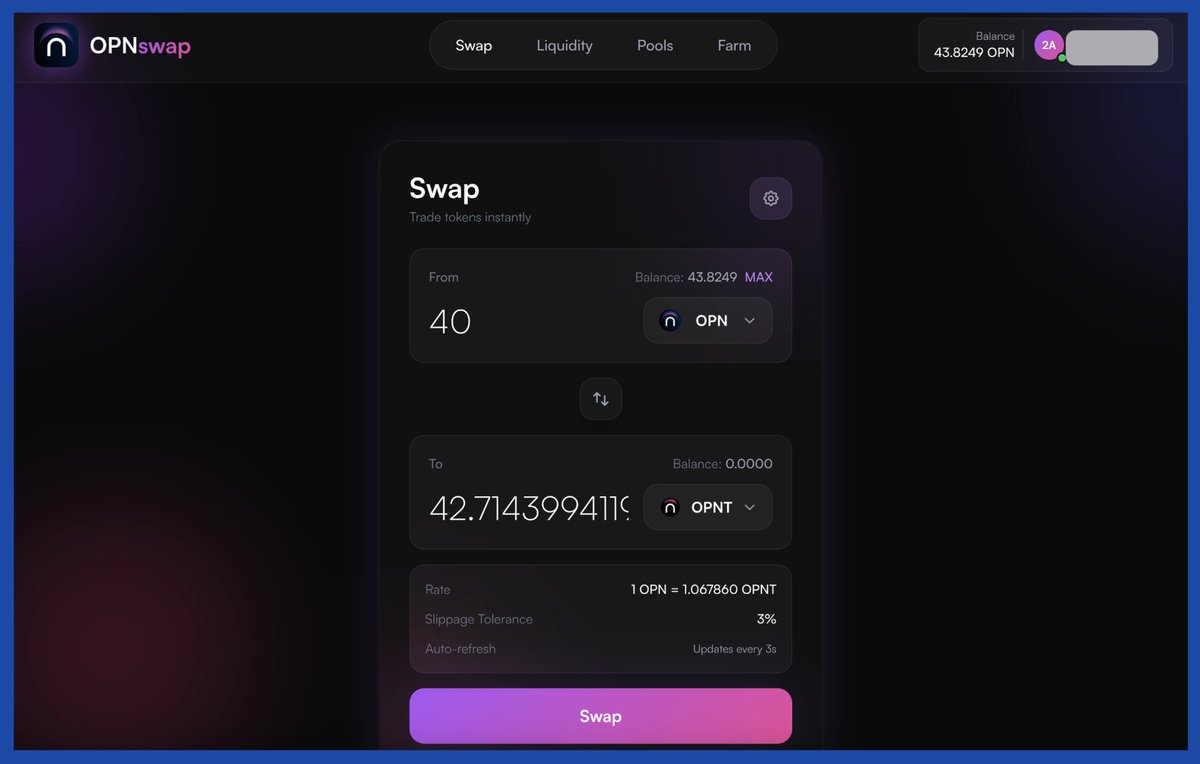 hasithasubha's tweet image. Had some time in the actual use of the @IOPn_io  ecosystem today, and it finally makes sense when you go end to end in it.

Traded some $OPN on the swap
swap.iopn.tech

Then transitioned over to the tokenization platform
rwa.iopn.tech and gained exposure to…
