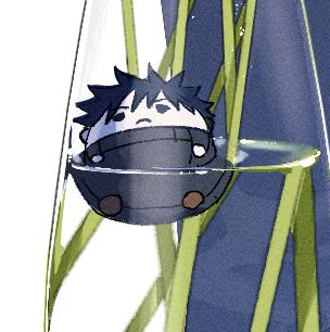 고죠후시 플라워카페 등신대 협력했습니다🩵💚