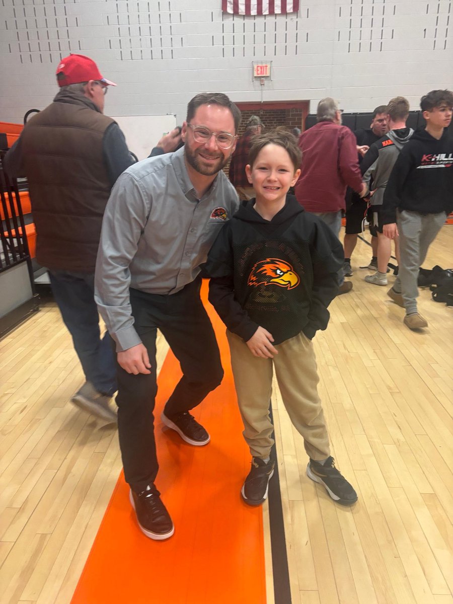 This student was so deserving of the #honorary Hawk recognition at the <a href="/HanoverWrestli1/">Hanover Nighthawk Wrestling</a> match for his hard work and #hpsdawesome attitude this month!!