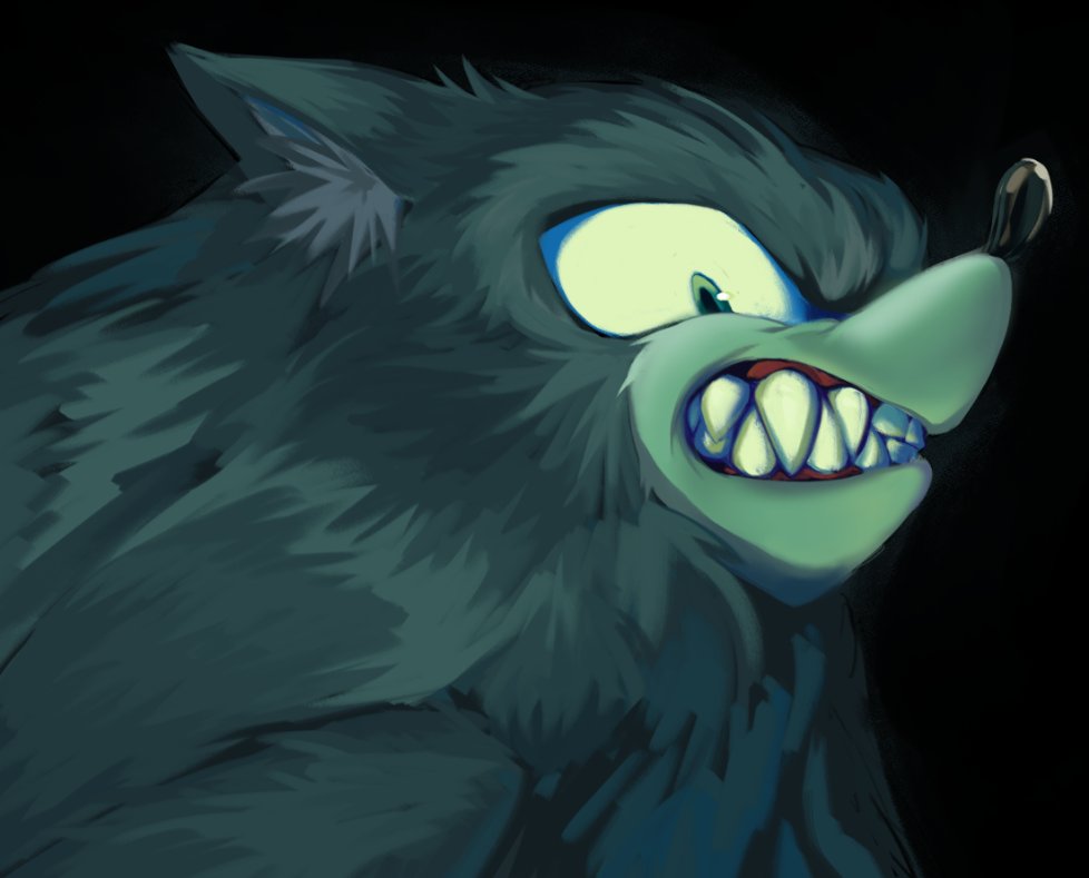 snzsnl's tweet image. werehog Redraw attempt from . June that i Never finished . sort of a Waste sitting in my files Unfinished #SonicUnleashed