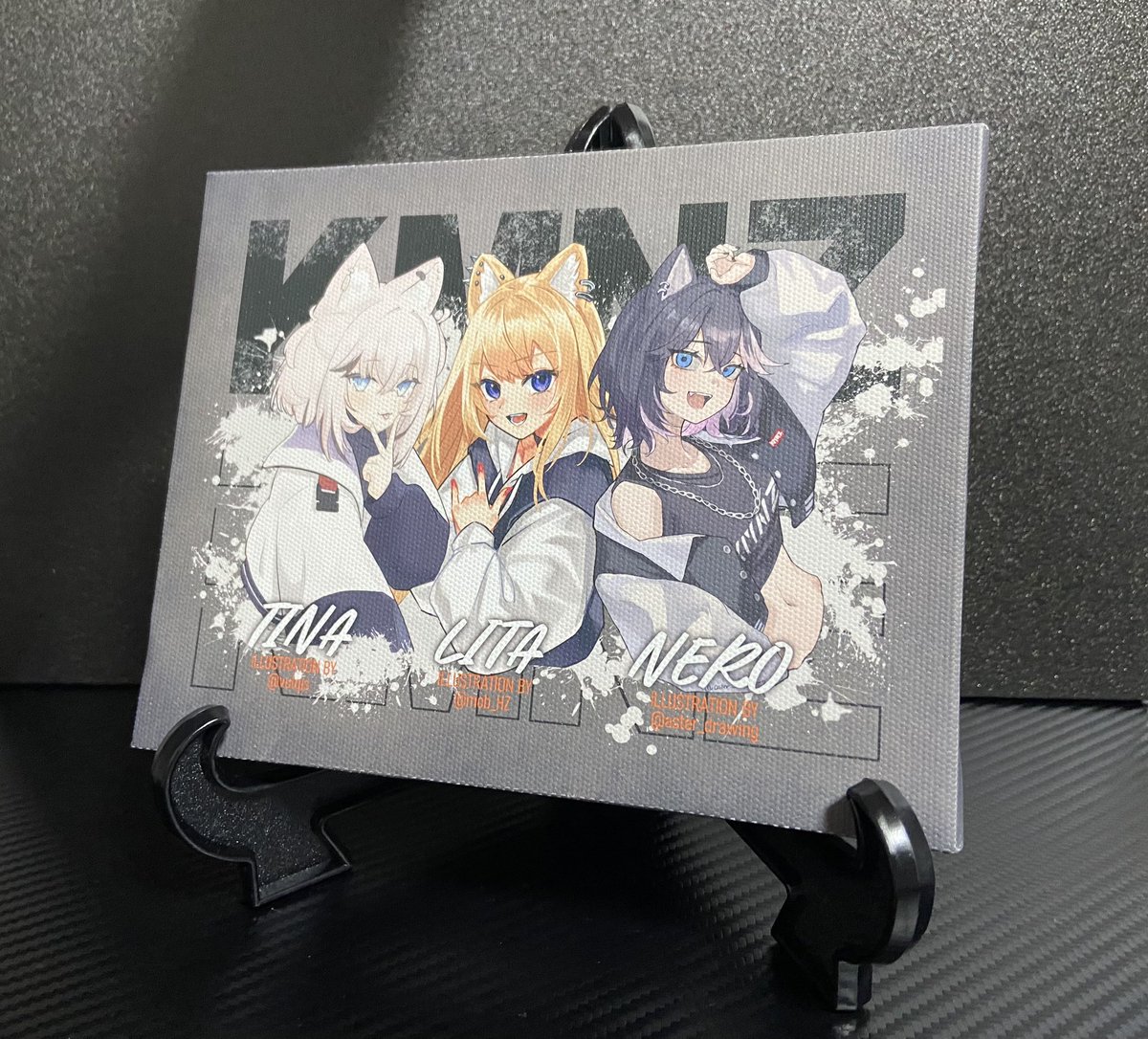 うたわれるもの　キャンバスボード　7種 専用②】うたわれるもの キャンバスボード ハク 専用②