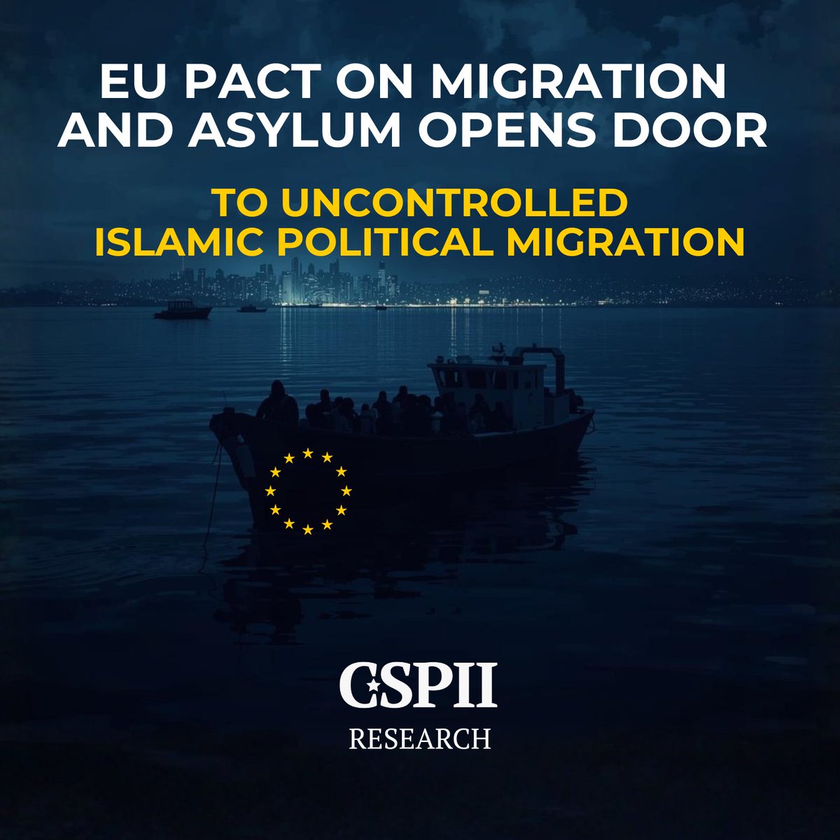 The new EU Pact on Migration and Asylum can facilitate long‑term migration movements towards Europe, including hijra (Islamic political migration) in several ways [...]

➡️💡 Read the full article here: cspii.org/learn-politica…

#PoliticalIslam #Hijra #EU #Migration #CSPII