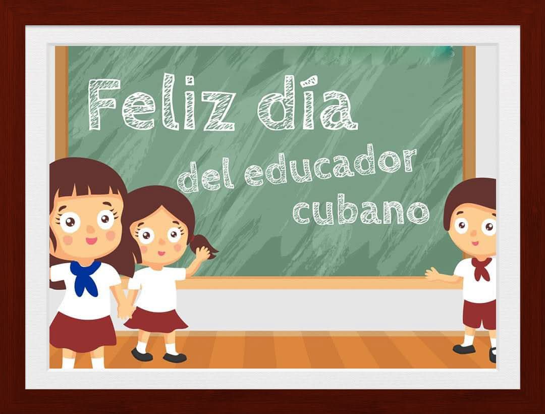 #ANAPCuba En nombre del Buró Nacional y de todo el campesinado cubano, todo nuestro homenaje y agradecimiento a los miles de profesionales que asumen el reto de formar a las nuevas generaciones.Felicitaciones #UnidosXCuba