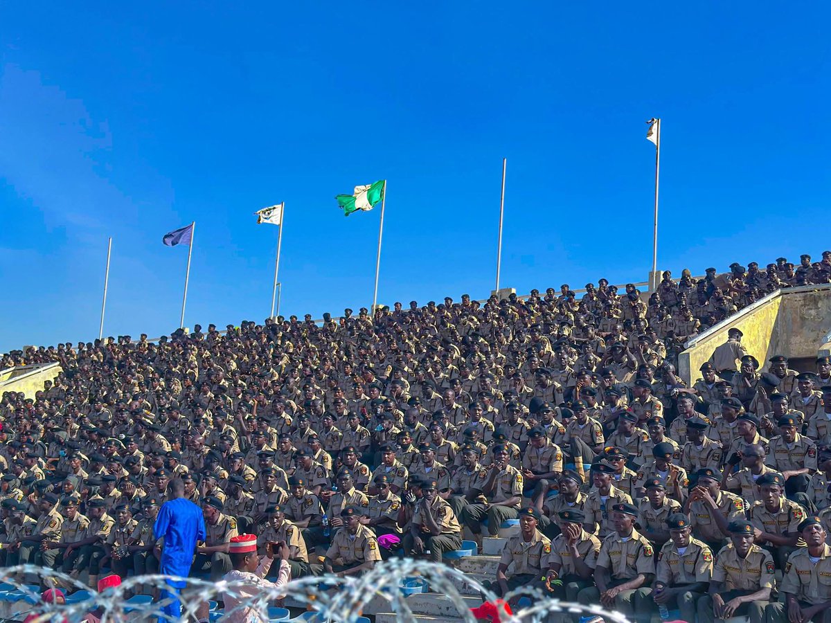 Minikothe3rd's tweet image. 2000 Kano State Neighborhood Watch Guards to be commissioned today by His Excellency Gov. Abba K Yusuf.

#AbbaIsWorking.