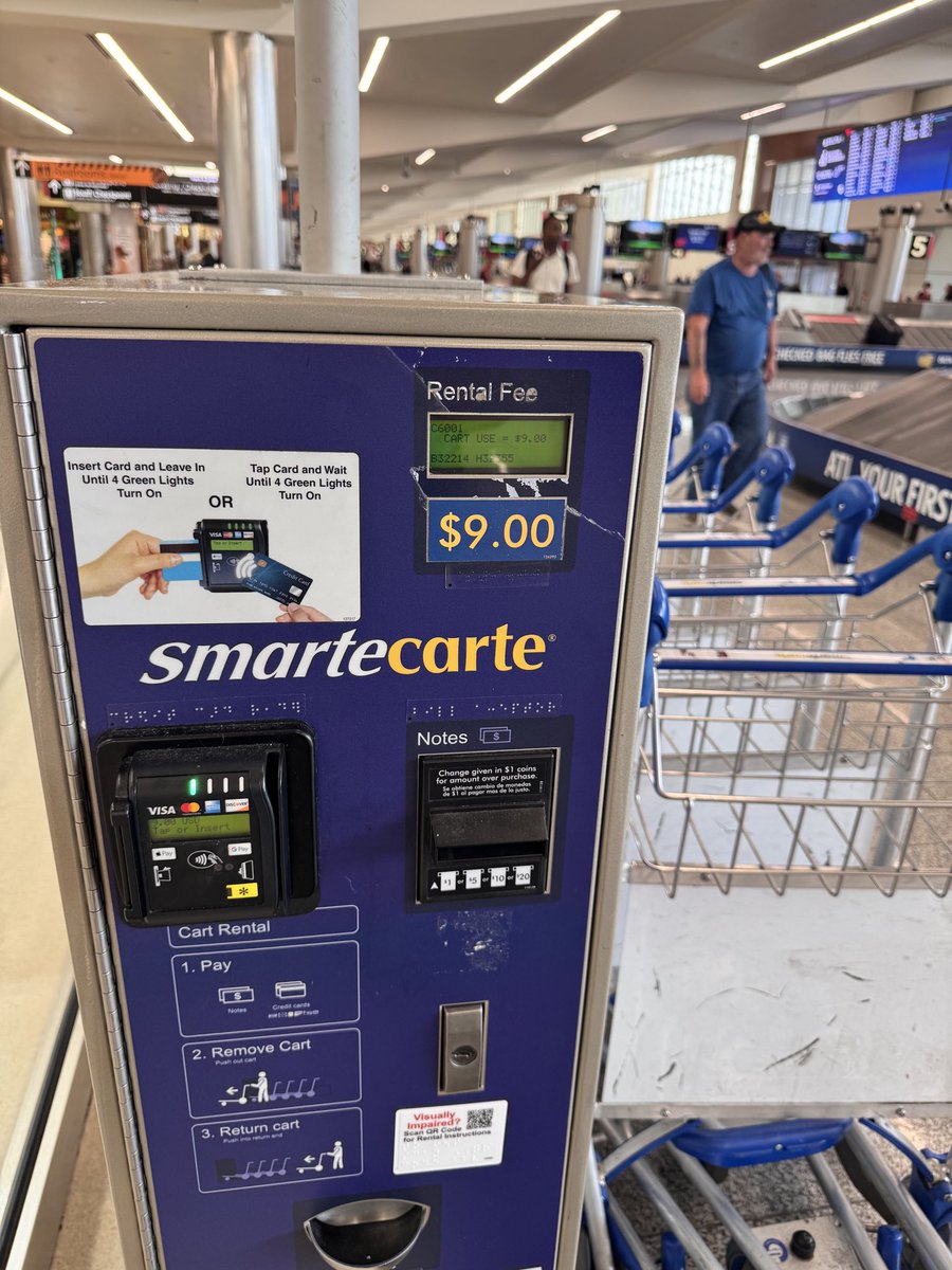 StephenFleming's tweet image. I can beat that. Nine bucks in Atlanta. ☹️ Extortionate.