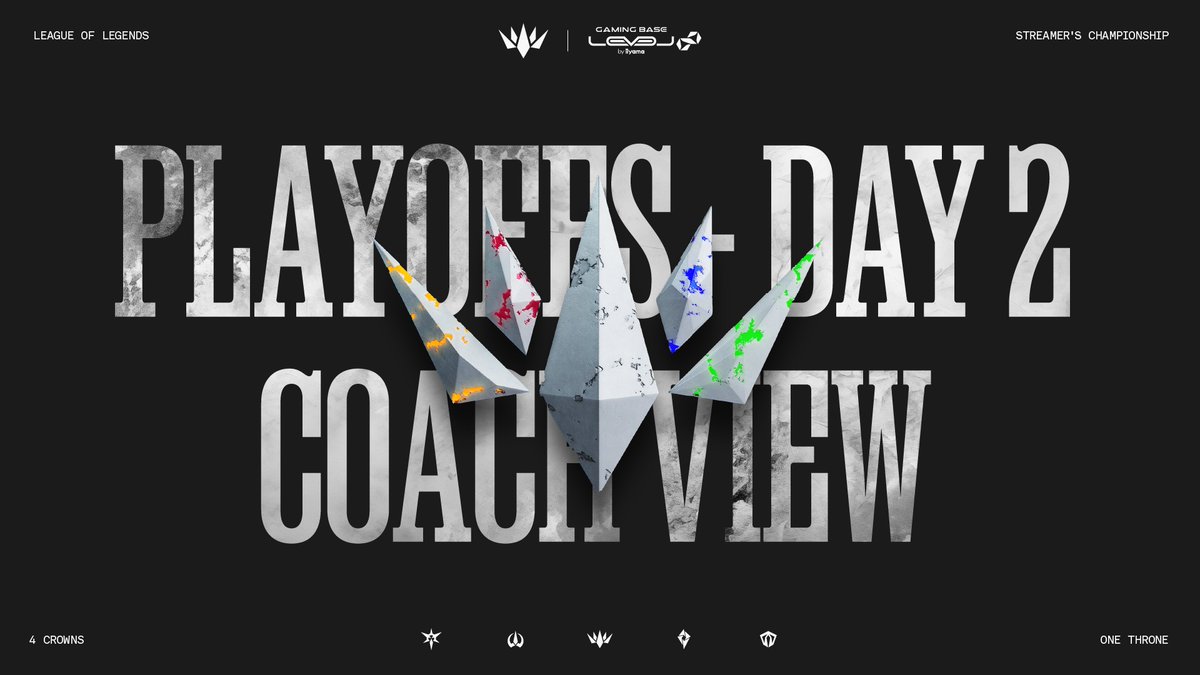 ⚡️#LTK Season: Trials of Twilight Playoffs

Day 2のコーチ視点VC付き動画を公開いたしました。

Coach View A
youtube.com/live/b7UpbTi5H…

Coach View B
youtube.com/live/aZaJgzHWI…