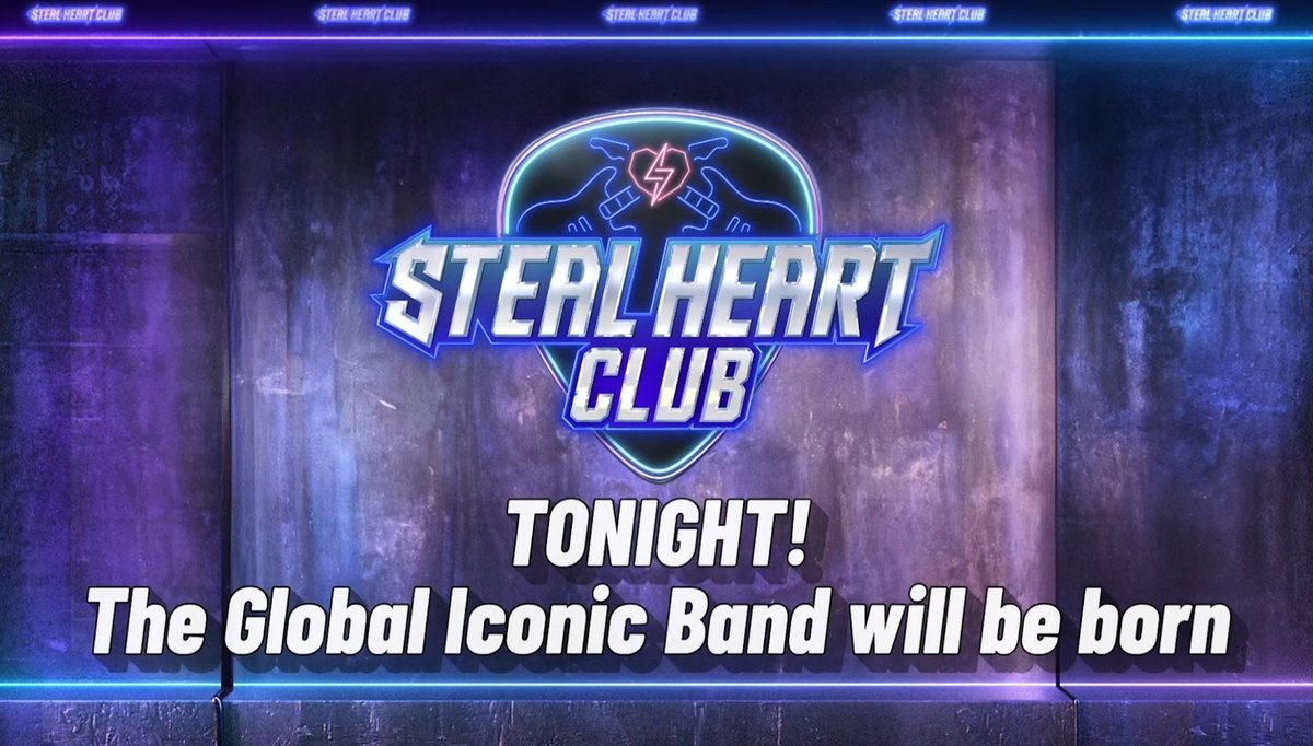 HrtzWav_GLOBAL's tweet photo. [📣] 251233 <STEAL HEART CLUB> FINALE LIVE

TONIGHT!
The Global Iconic Band will be born!

Stream here 👇🏻 
🔗 https://t.co/P2IqVYJQJ7

#스틸하트클럽 #stealheartclub #스하클 #shc #밴드 #SHCGLOBAL https://t.co/VGtM0exHnQ