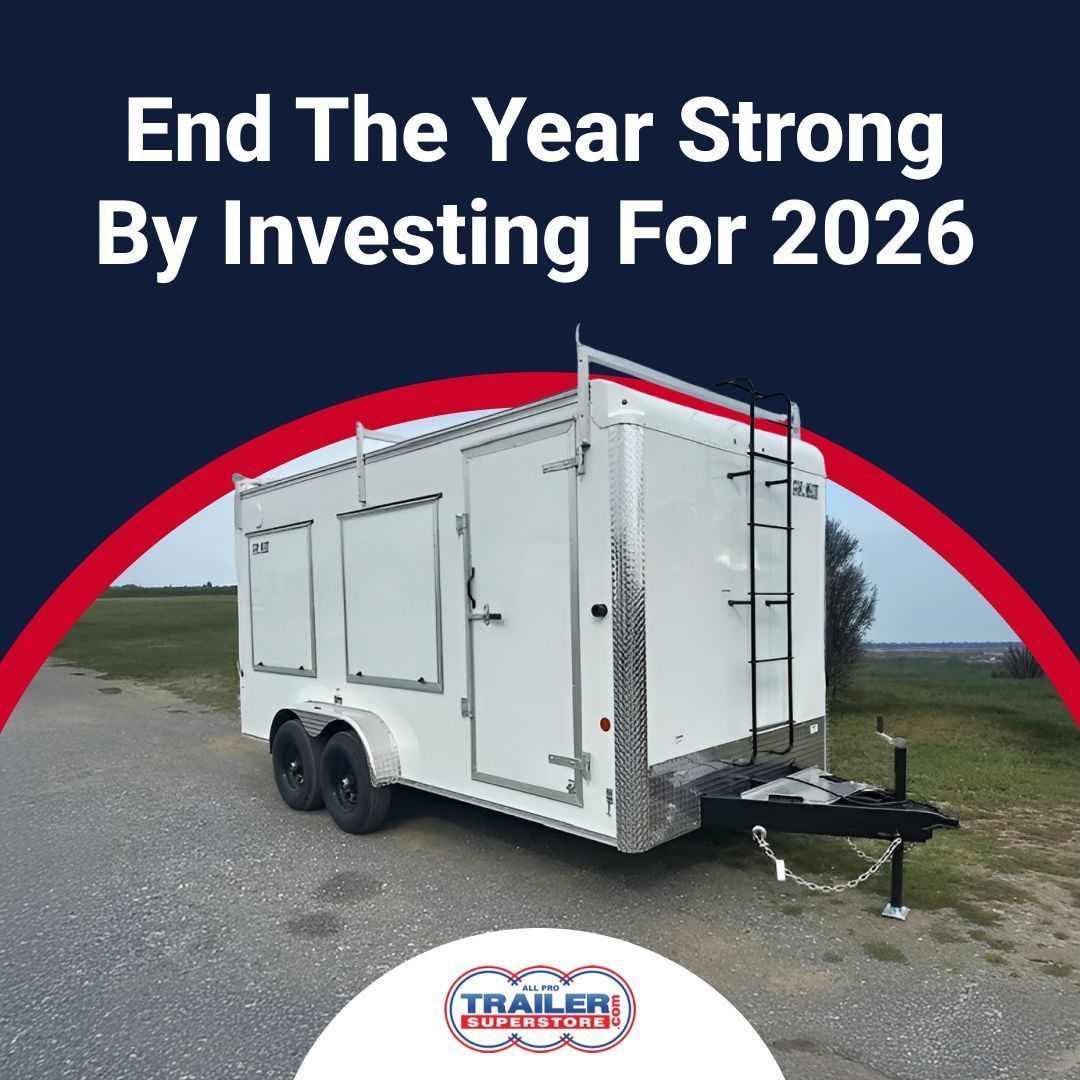 TrailerSStore's tweet image. Maximize your budget before the year ends. 💵 Investing in an All Pro Trailer is a smart way to improve your #hauling capabilities and tackle #projects in the new year. Learn more about All Pro's financing options now! buff.ly/mANUdF2