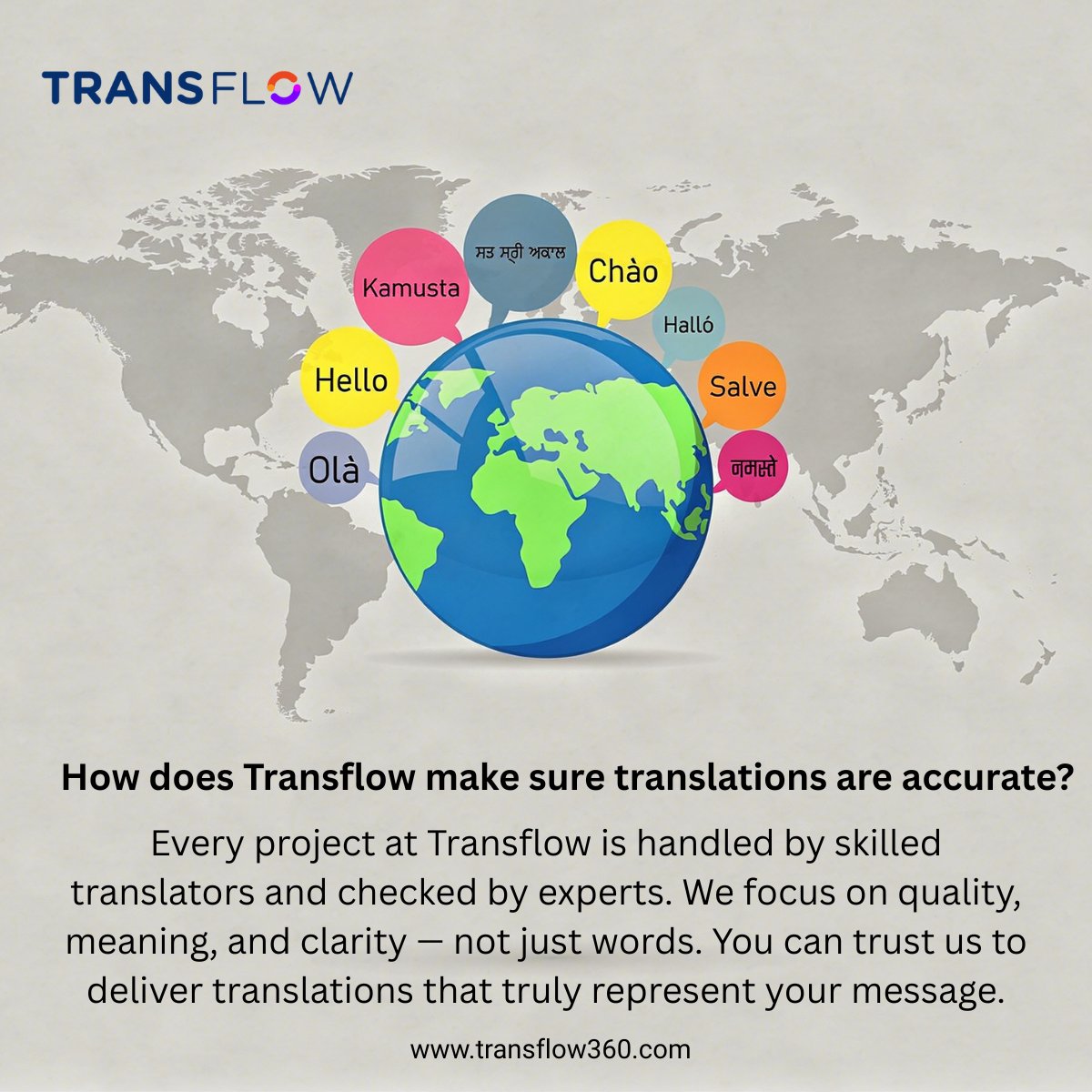 transflow360's tweet photo. At Transflow, we deliver translations that are precise, clear, and culturally appropriate. 
Contact us: +919908328830
website url: https://t.co/t0j5qzgSek
E-mail: Info@transflow360.com
#Transflow #TranslationServices #GlobalCommunication #Multilingual https://t.co/2tXylMokXf