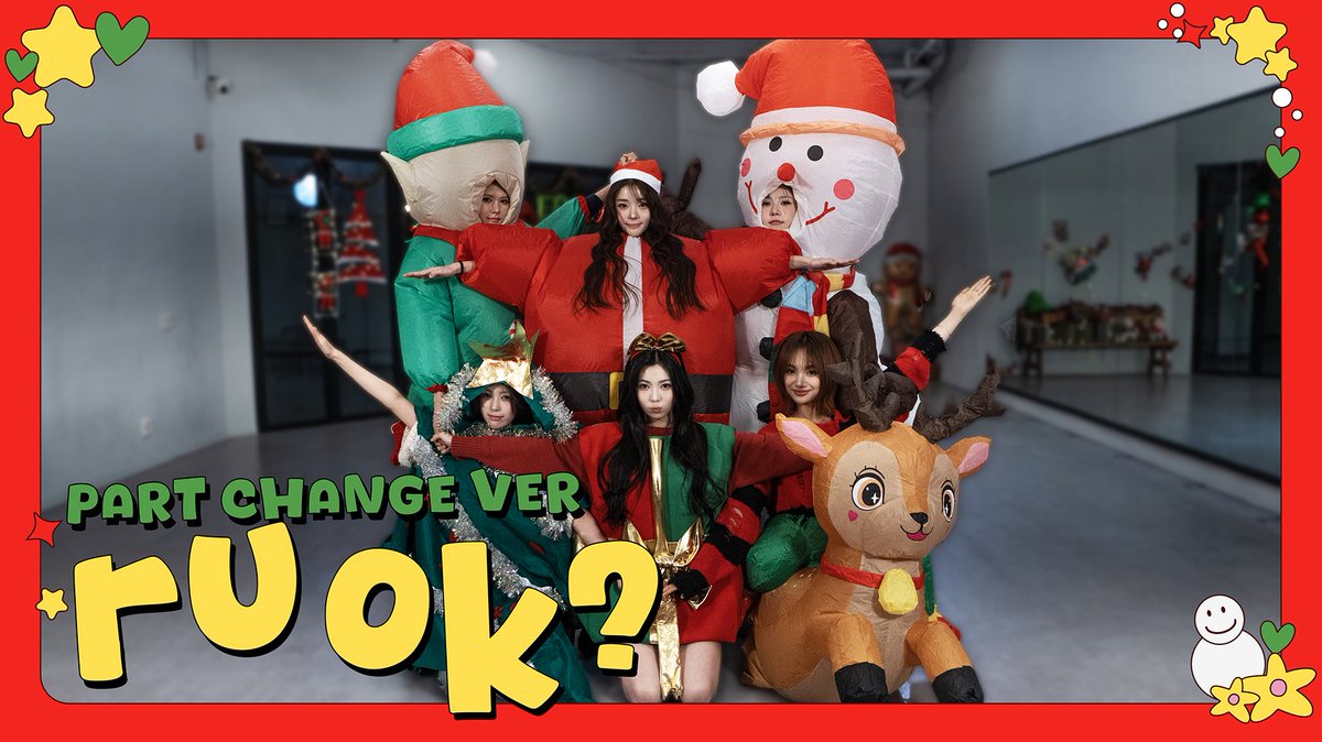 🎥 | Confira o DANCE PRACTICE de 'r u ok' (Versão Natal 🎄 ) 

🔗 youtu.be/SpQOfW3QAFU 

#ifeye #이프아이
<a href="/ifeye_official/">ifeye</a>