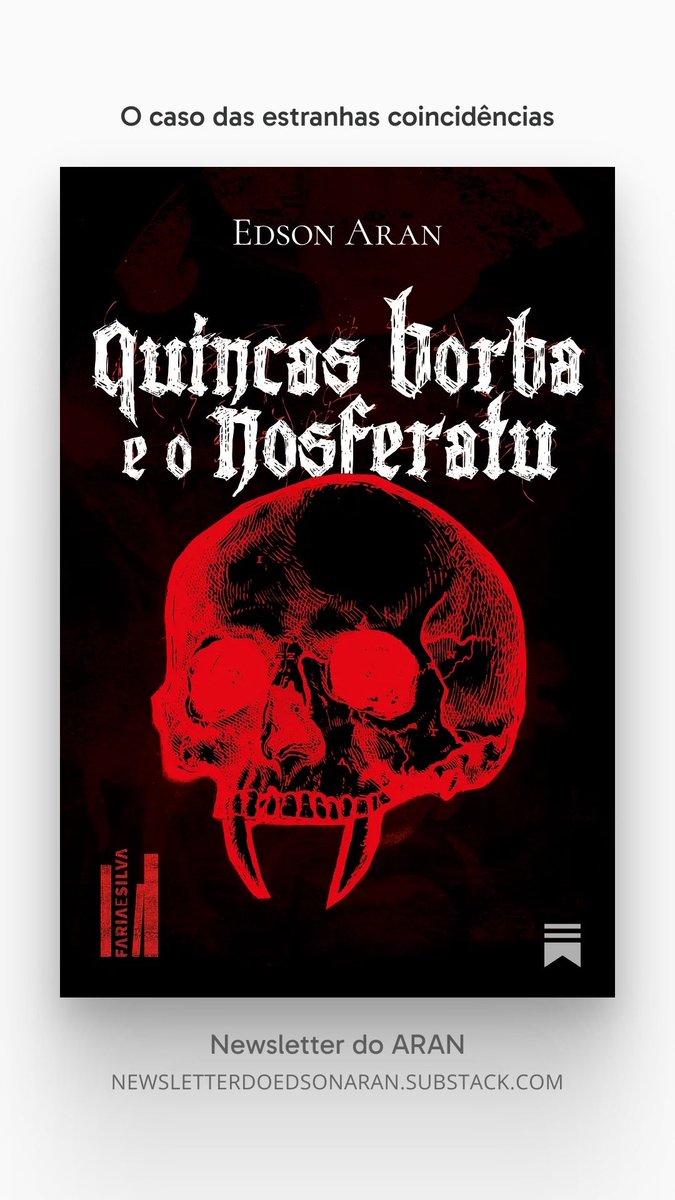 EdsonAran's tweet photo. Escrever ficção no Brasil é um ato de desistência, digo, de resistência. Resistência!
👇

https://t.co/OcNPzw3YfN https://t.co/Wwtqe837AR