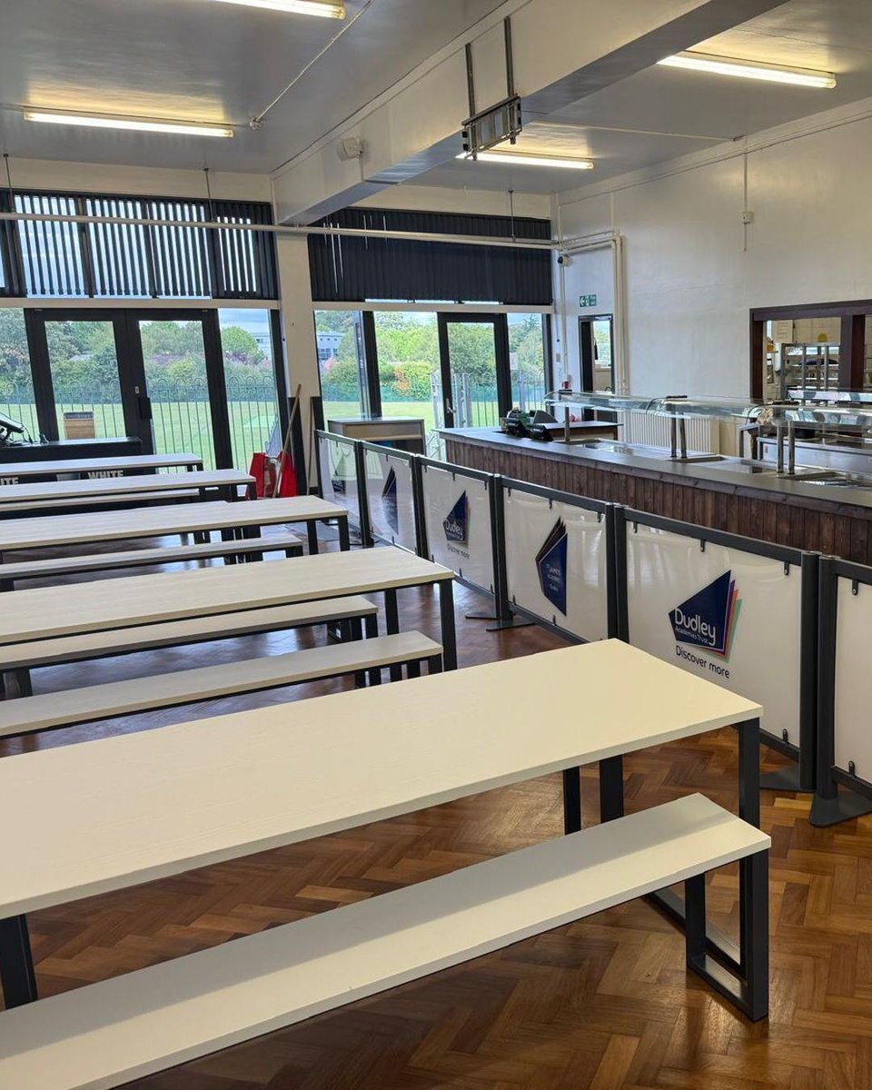 SeatableUK's tweet image. Increase your Dining space headcount by 30-40% with our Hannah Lite Table and Bench set! Combine with our efficient Queue Barriers for seamless lunchtime experiences. Schedule your complimentary site visit today for February Half Term delivery. #DiningUpgrade # 📞 01484 861982