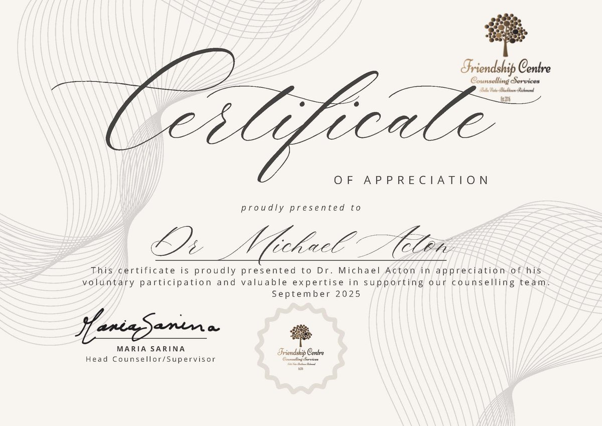 MPAMind_com's tweet image. 3/3 - There are exciting new challenges ahead involving #DFV &amp;amp; #suicideprevention work. For now, I wish every one of you a happy &amp;amp; peaceful time over the holiday period. Although I am semi-retired, I still take on occasional cases &amp;amp; I am always on the sidelines if you need help.