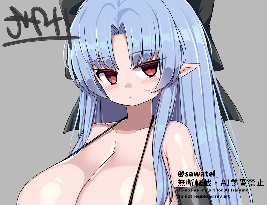 ファンティアに投稿しました!「(月姫)水着爆乳黒レン」 https://t.co/Okf7VWiXPh 