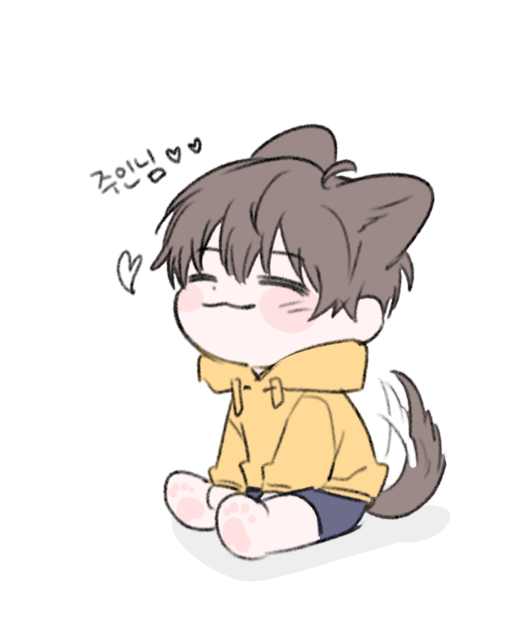 원래 세계관에선 긴머지혁이가 기본이고 짧머 지혁이가 별미일 텐데.... 이미 짧머지혁이로 주입식교육 받아서 긴머지혁이를 받아들이기 쉽지 않았음
계속 부정하다가(?) 받아들임
하지만 역시 짧머가 귀여워 신해량이 이마에 뽀뽀도 해줄수있고