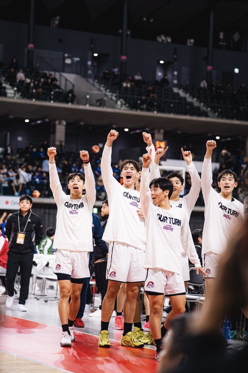 OUR TURN‼️(Tシャツ欲しい) #福大大濠トロージャンズ