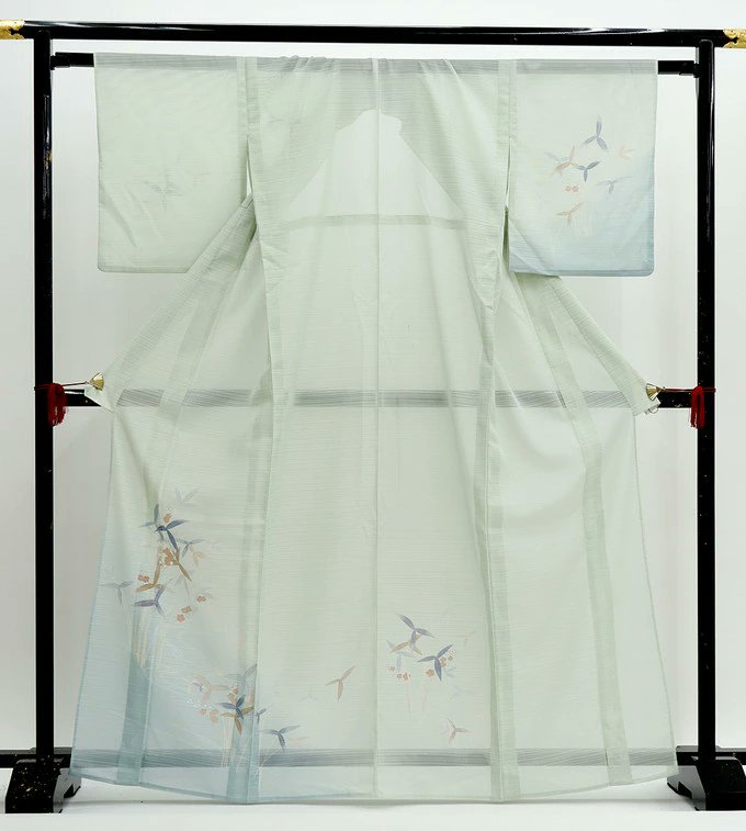 シーズンオフ特価 【夏きもの】付下げ 着物【絽】◇中古品【状態ランク