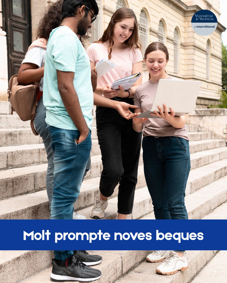 ✍️ Ja tens clars els teus propòsits per a 2026? ​

Des de Relacions Internacionals seguirem compromesos amb la vostra educació i formació.

📢 Molt prompte passarem informació sobre convocatòries de pràctiques, beques.. Estigueu atents a les nostres xarxes