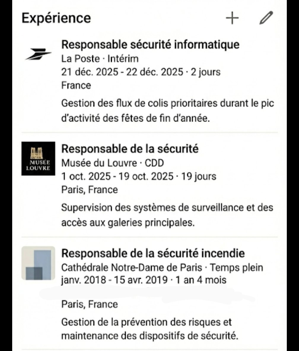 vinceflibustier's tweet image. J'ai mis à jour mon CV, je suis actuellement à la recherche d'un travail dans la sécurité informatique