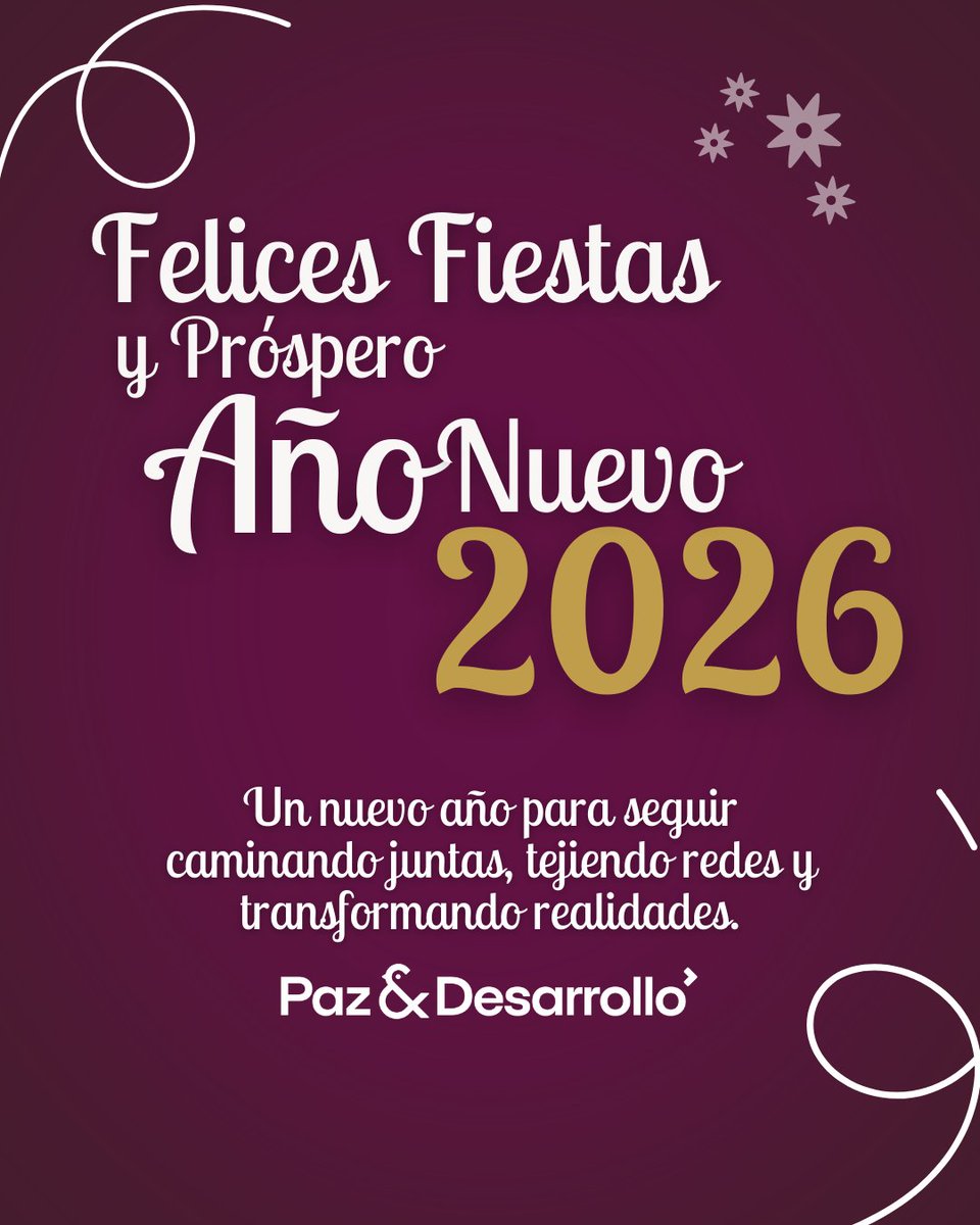 Paz y Desarrollo tweet media