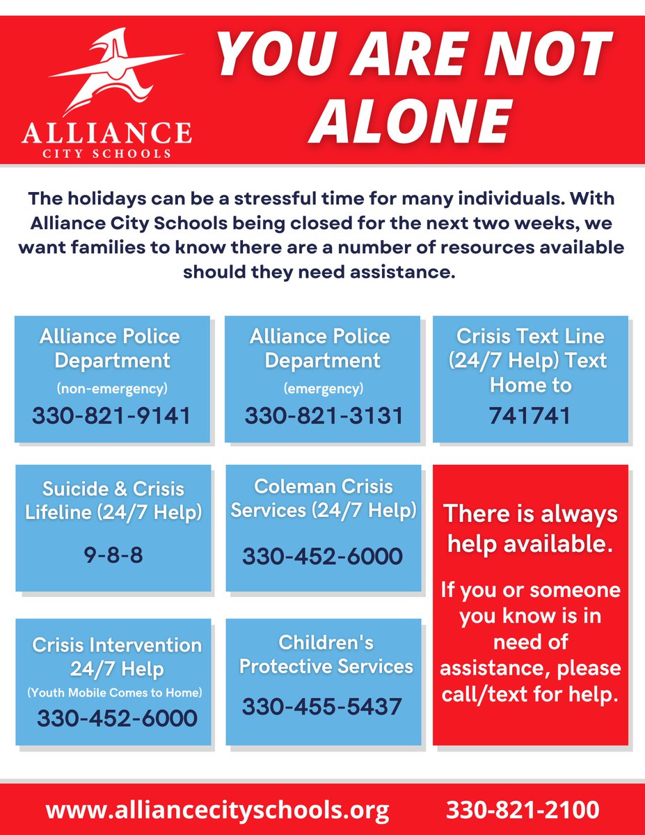 Alliance City SD tweet media