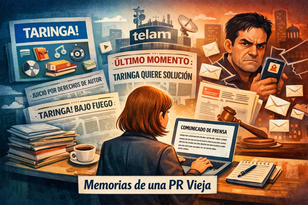 El día que un periodista de judiciales me puteó. Pequeñas crónicas de una vieja prensera
linkedin.com/pulse/memorias…