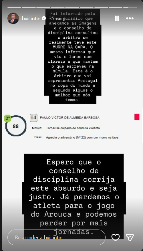 A arbitragem não tem dono.
Mas tem um chefe a tripla Proença, Gonçalves e Caeiro!