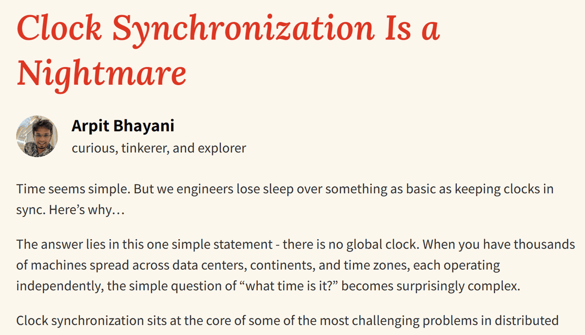 Arpit Bhayani tweet media