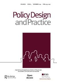 Policy Design and Practice tweet media
