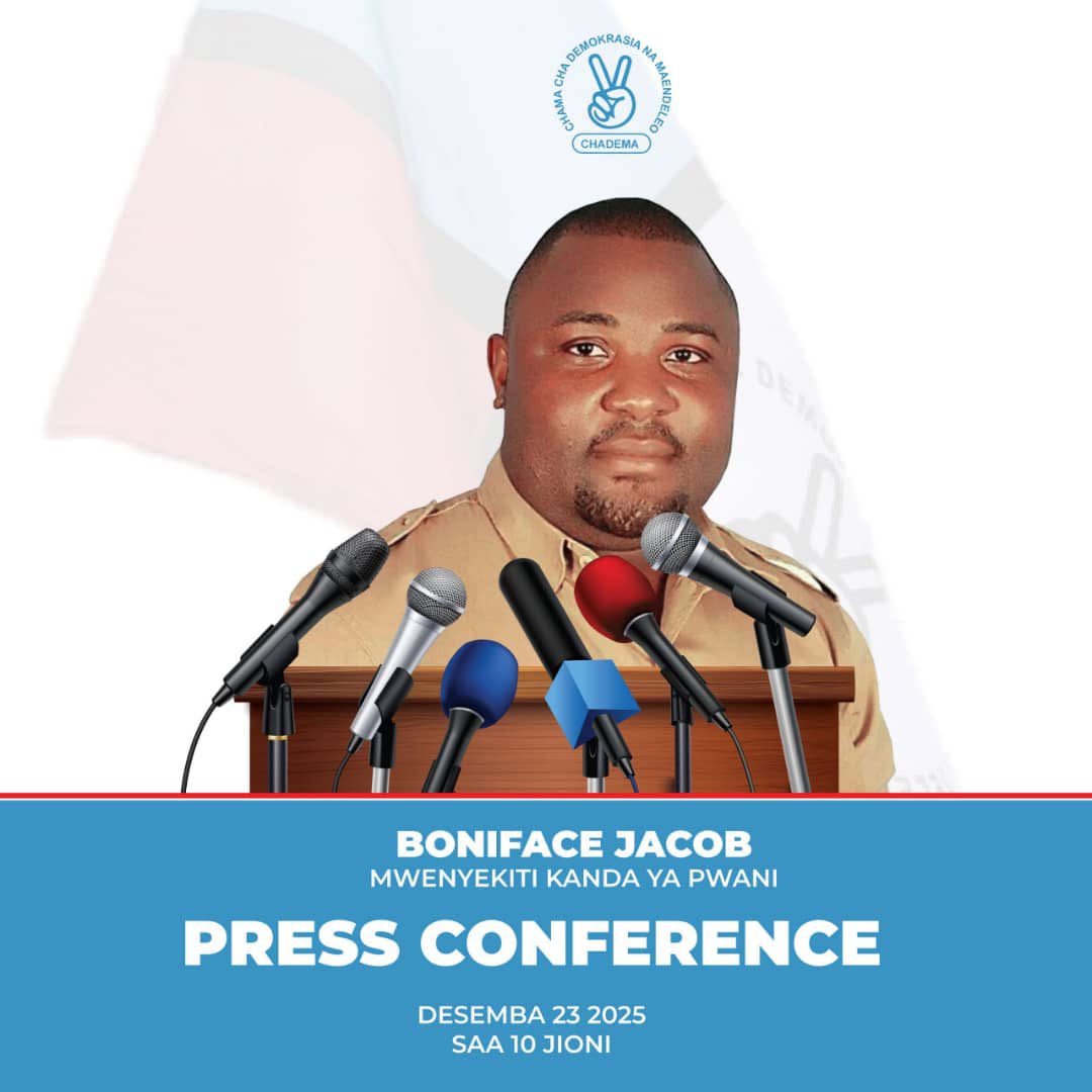 Liberatus80's tweet image. ALERT: Mwenyekiti wa CHADEMA Kanda ya Pwani Kamanda @ExMayorUbungo atazungumza na Watanzania leo hii.

#SamiaMustGo #TanzaniaMassacre