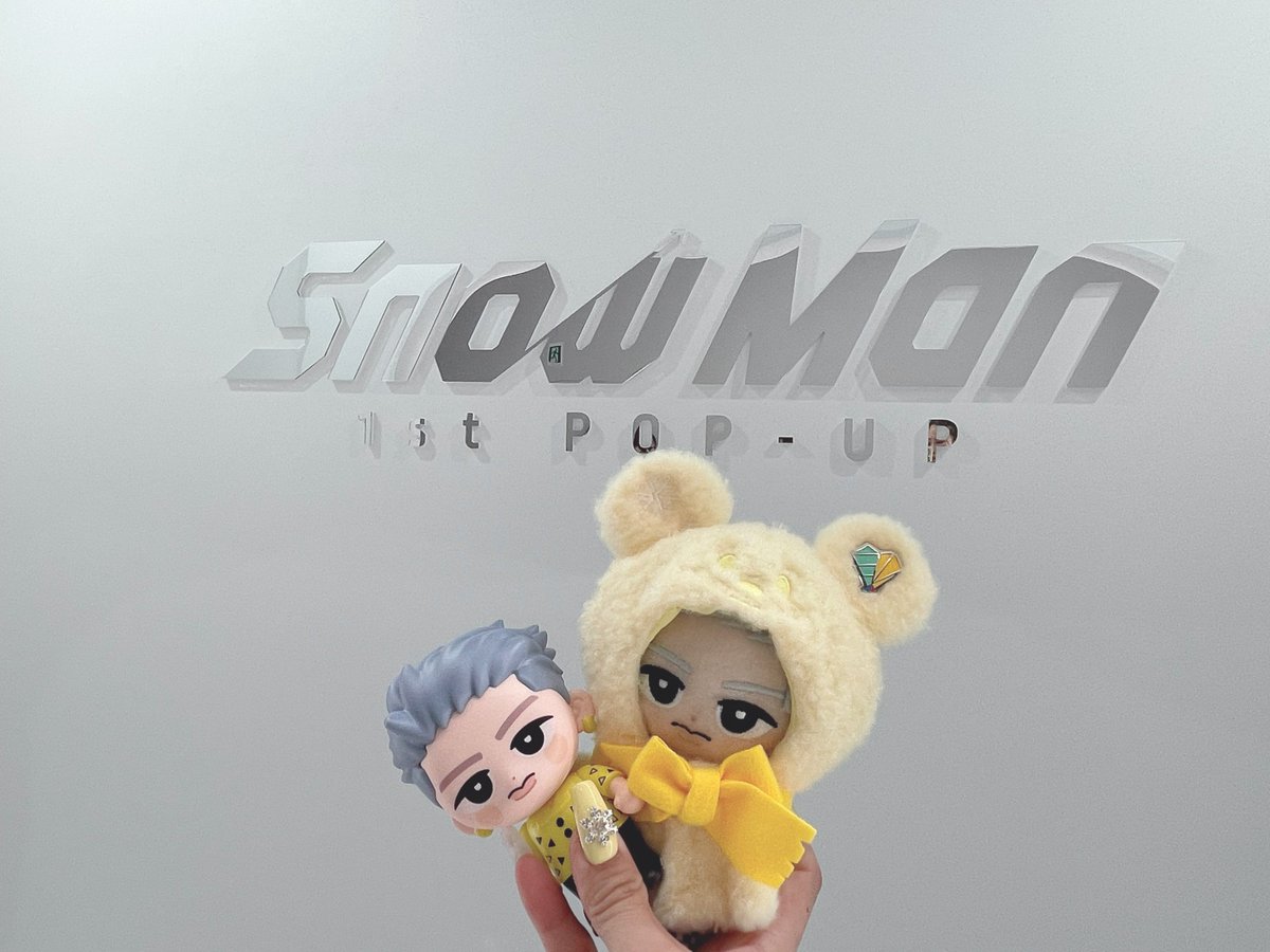 POPUP楽しかったー .ᐟ.ᐟ 診断で岩本さん出せたし同じキーホルダーも