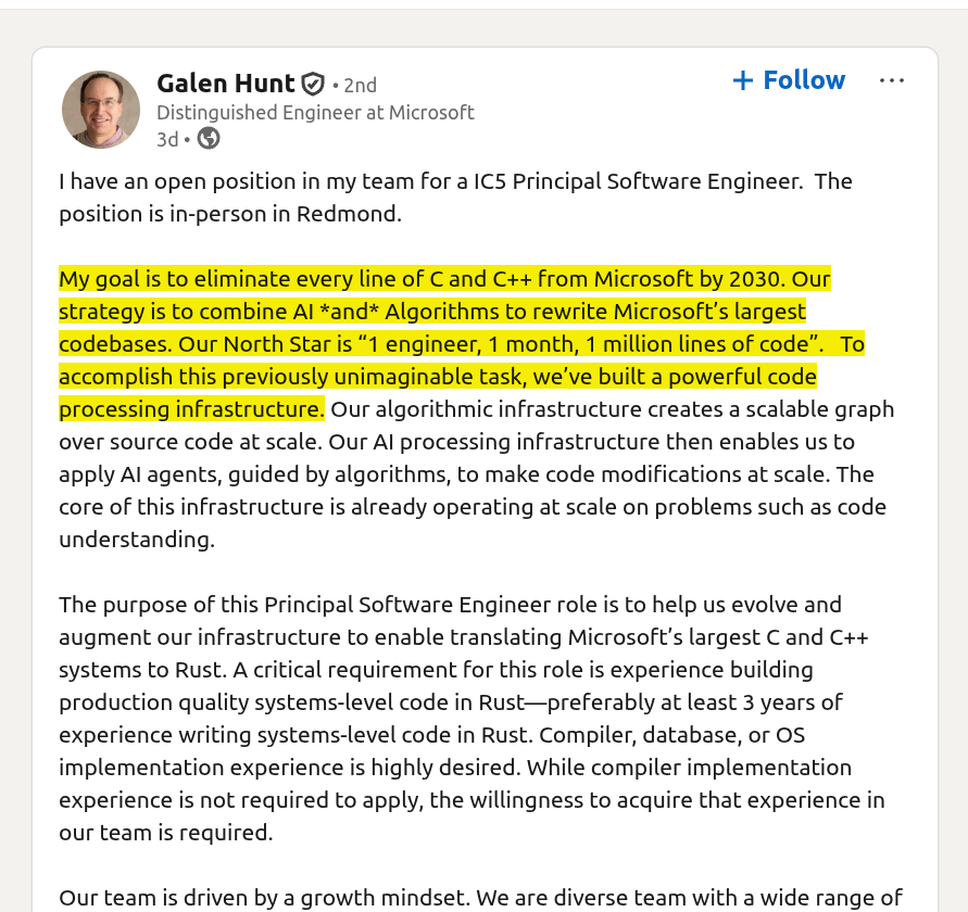 linkedin job screenshot