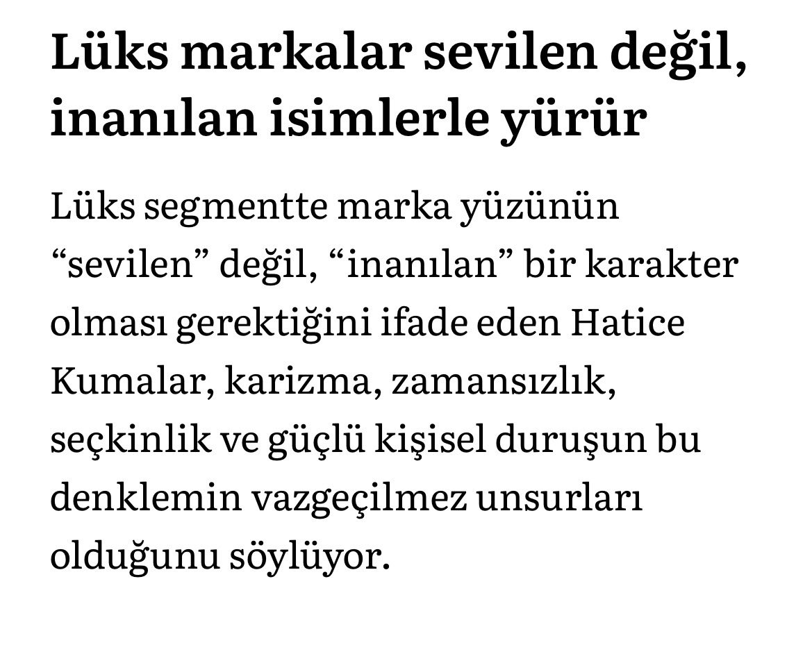 Biz değil marka yöneticileri konuşsun, Marketing nasıl yapılır okumanızı tavsiye ederim
#AfraSaraçoğlu