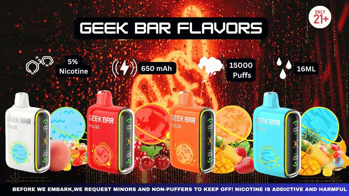 twelvetribesusa's tweet image. How long does Geek Bar Pulse Mode battery life really last? 🔋Heavy users may notice faster drain, but performance stays strong. 
Read more 👉
 vaporboss.com/blogs/vaping/b…

#GeekBarPulse #PulseMode #VapeBattery #DisposableVape #VapeTips