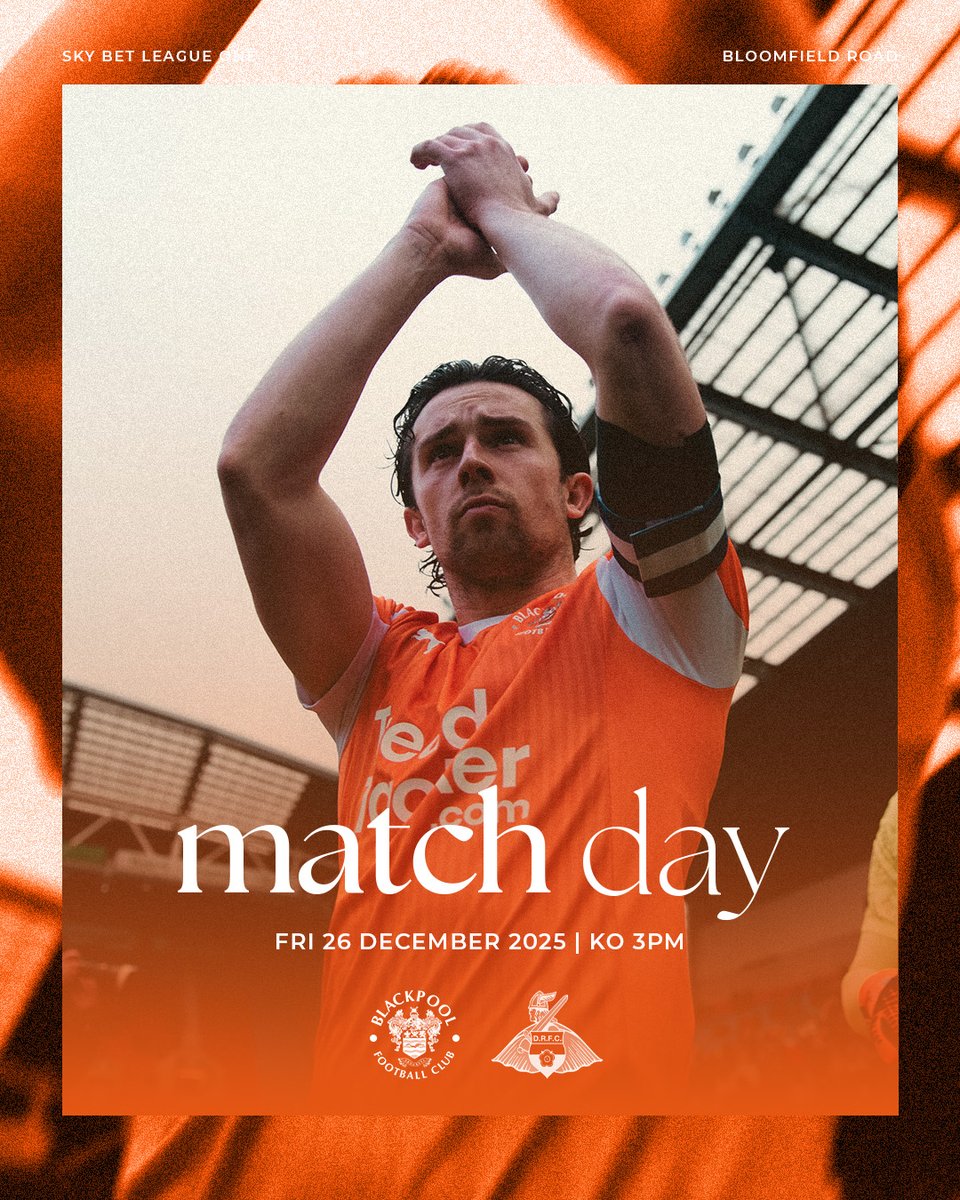 Blackpool FC tweet media