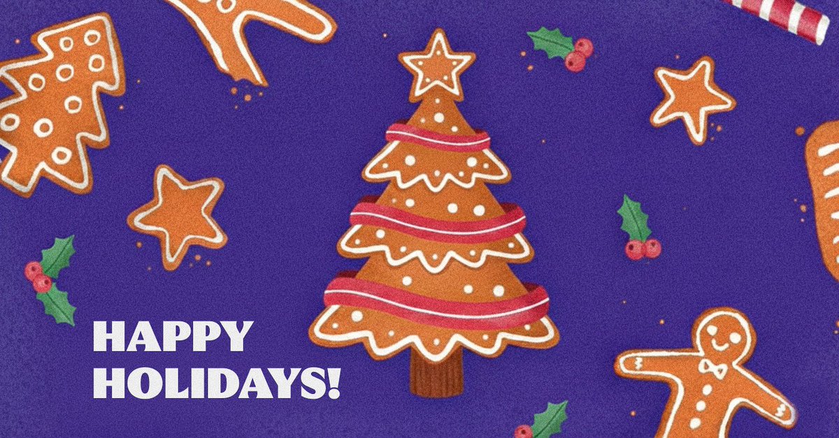 Our holiday wishes include, but are not limited to:

✨ A white Christmas,
✨ Wrapping the funny-shaped gifts on the first try,
✨ Laughter and Mariah Carey filling your house,
✨ A full table, and a fuller heart,
✨ The happiest and most peaceful days.

Happy holidays! ♥️