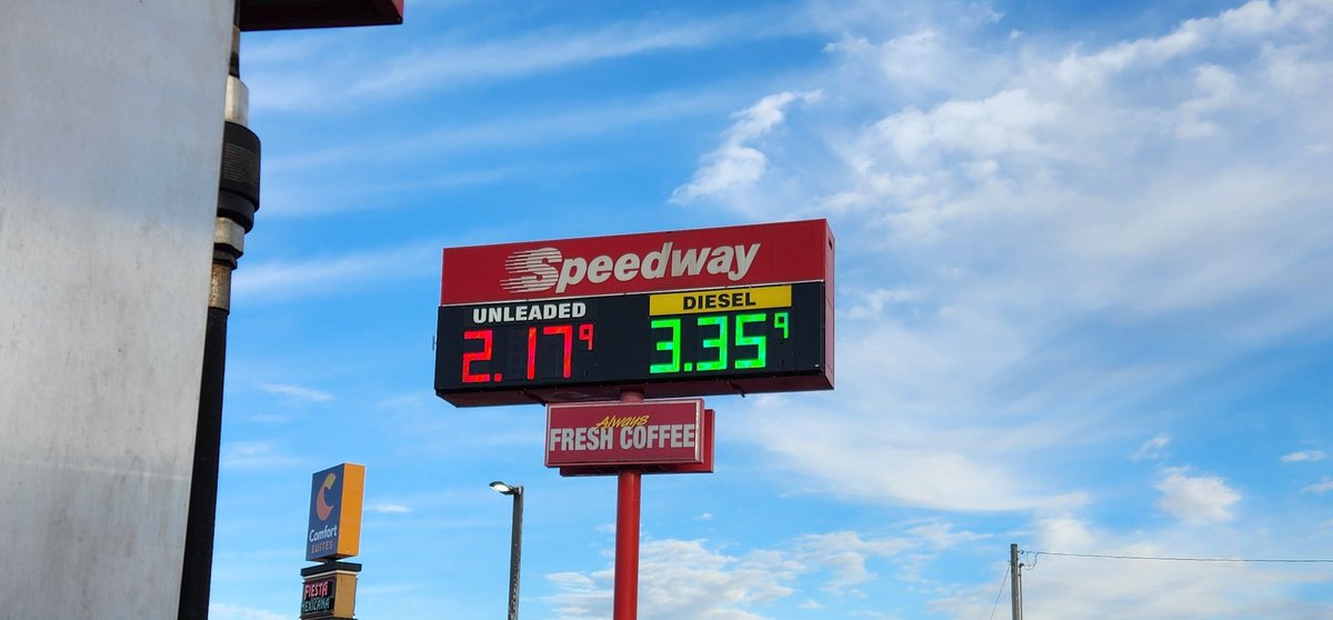 dfeldrid's tweet image. London Ky. 217.9 a gallon